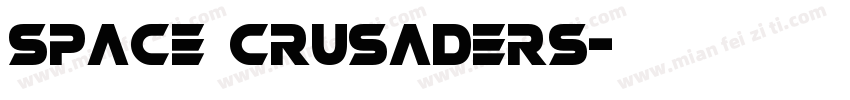 Space Crusaders字体转换
